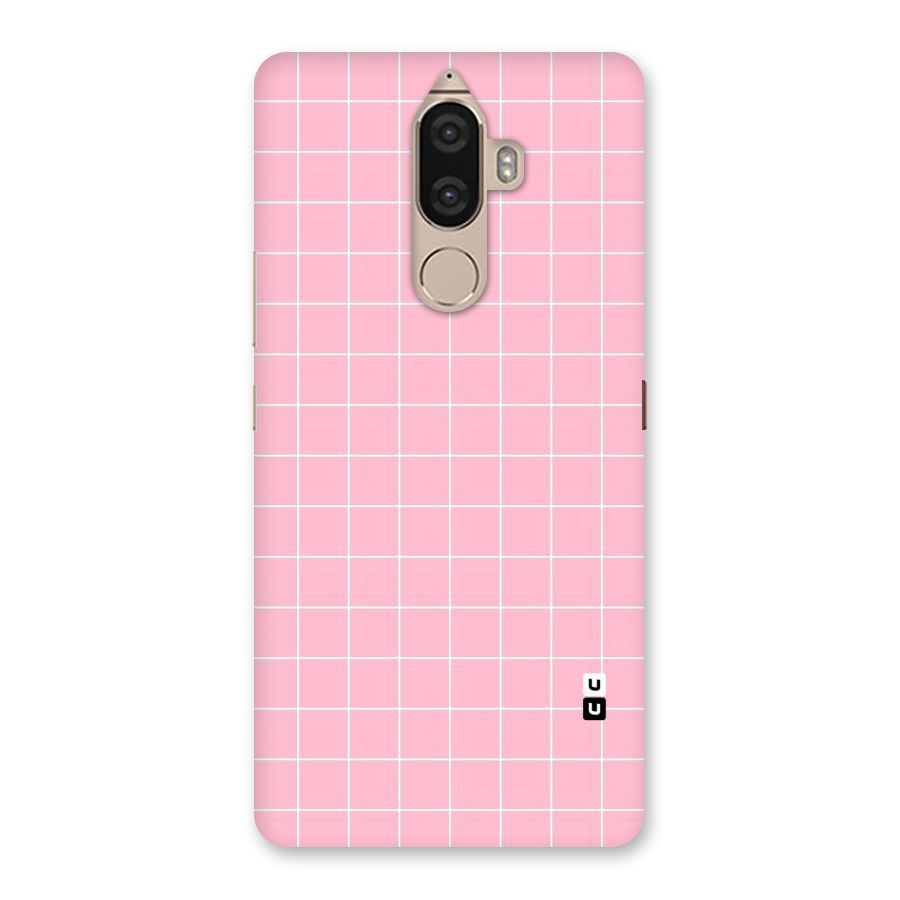 Pink Checks Back Case for Lenovo K8 Note