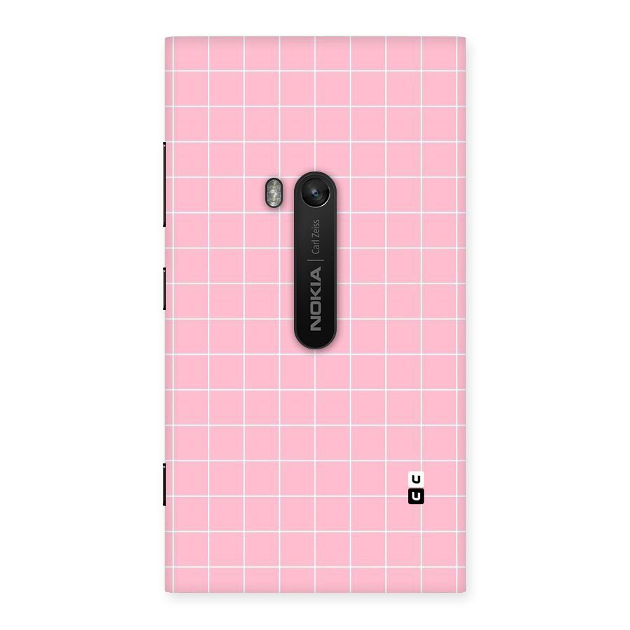 Pink Checks Back Case for Lumia 920