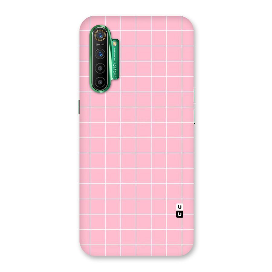 Pink Checks Back Case for Realme X2