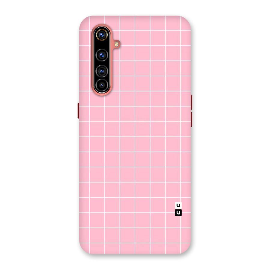 Pink Checks Back Case for Realme X50 Pro