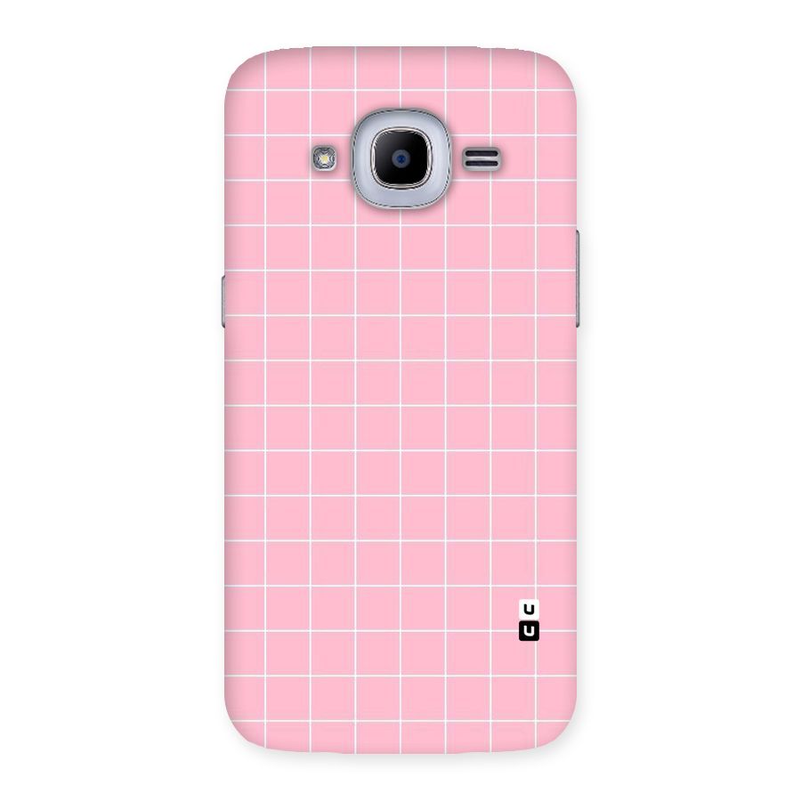 Pink Checks Back Case for Samsung Galaxy J2 Pro