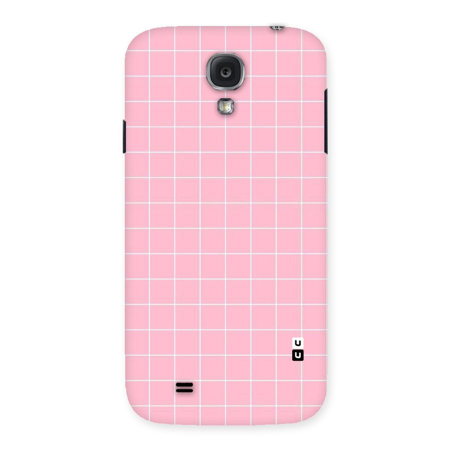 Pink Checks Back Case for Samsung Galaxy S4