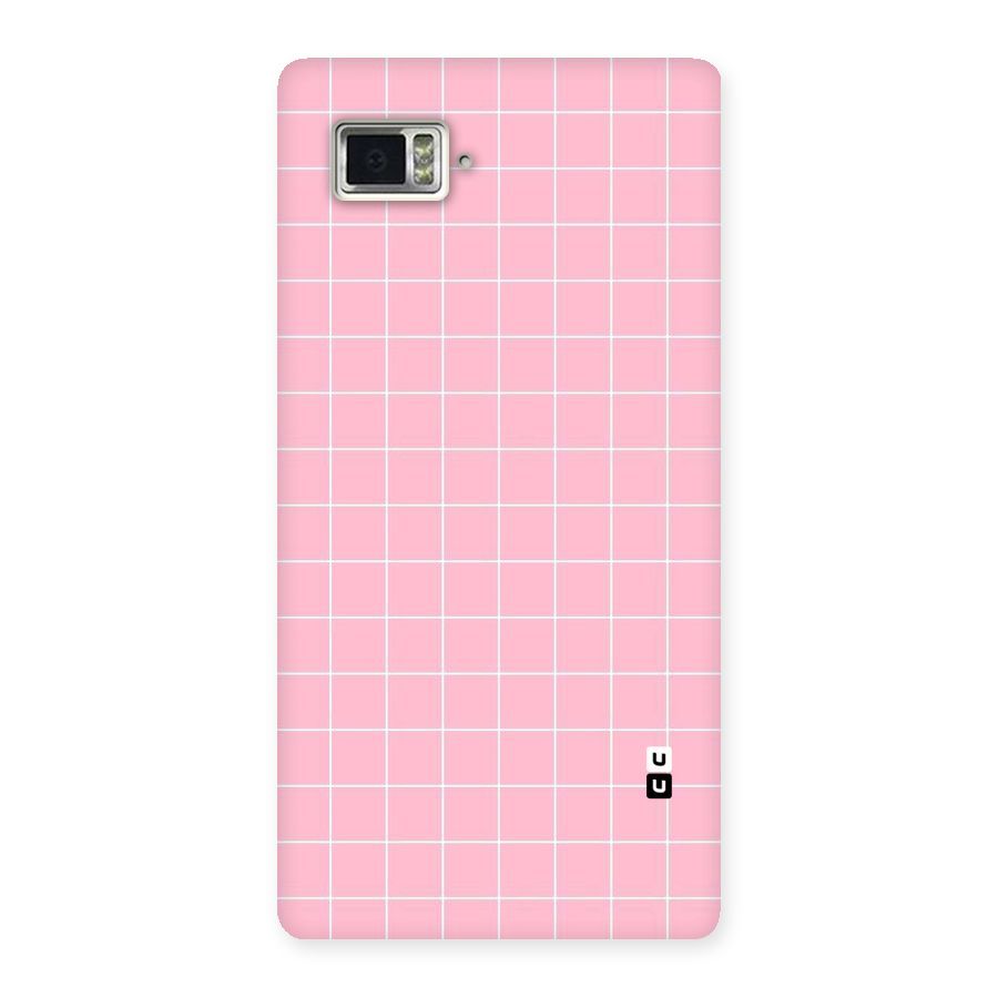 Pink Checks Back Case for Vibe Z2 Pro K920