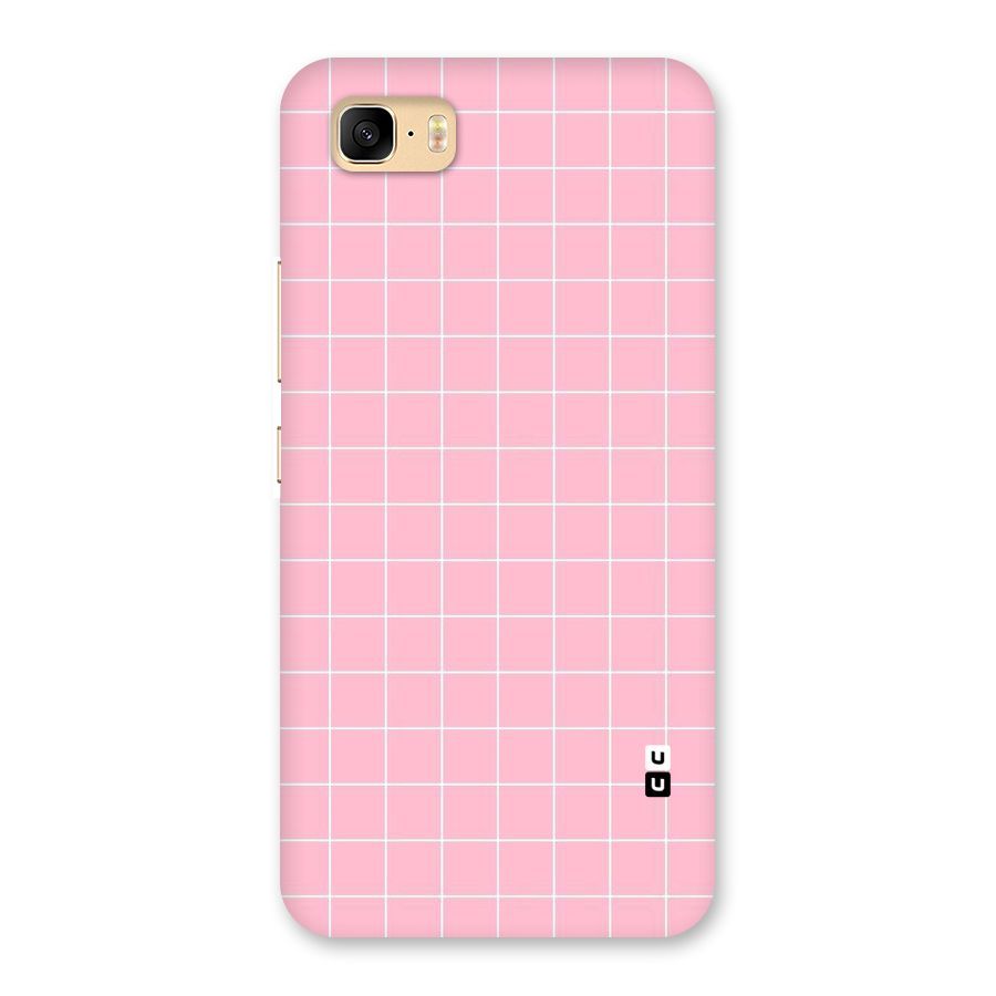 Pink Checks Back Case for Zenfone 3s Max