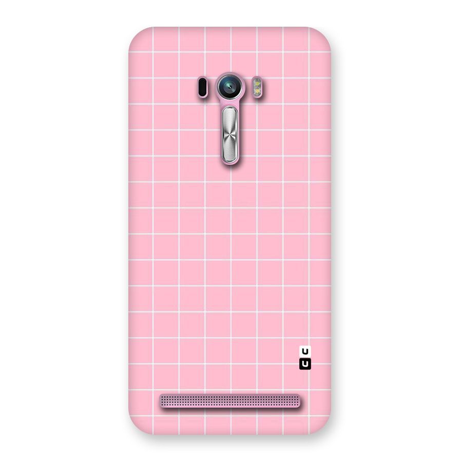 Pink Checks Back Case for Zenfone Selfie