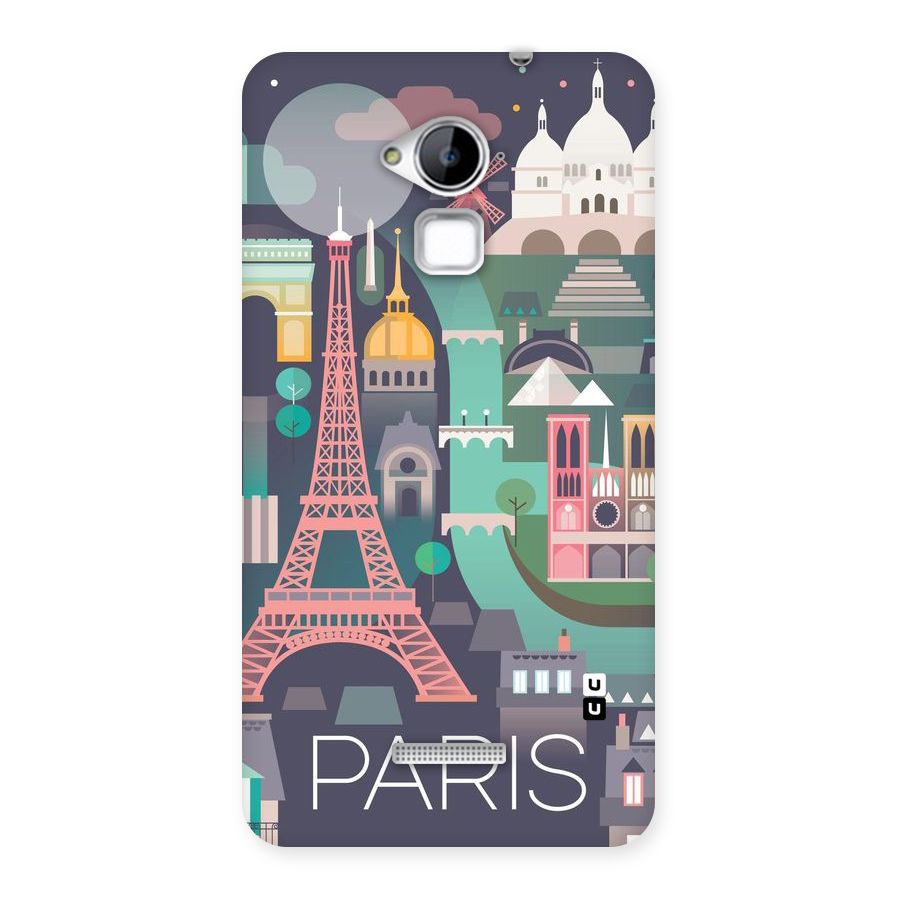 Pink Cute Tower Back Case for Coolpad Note 3