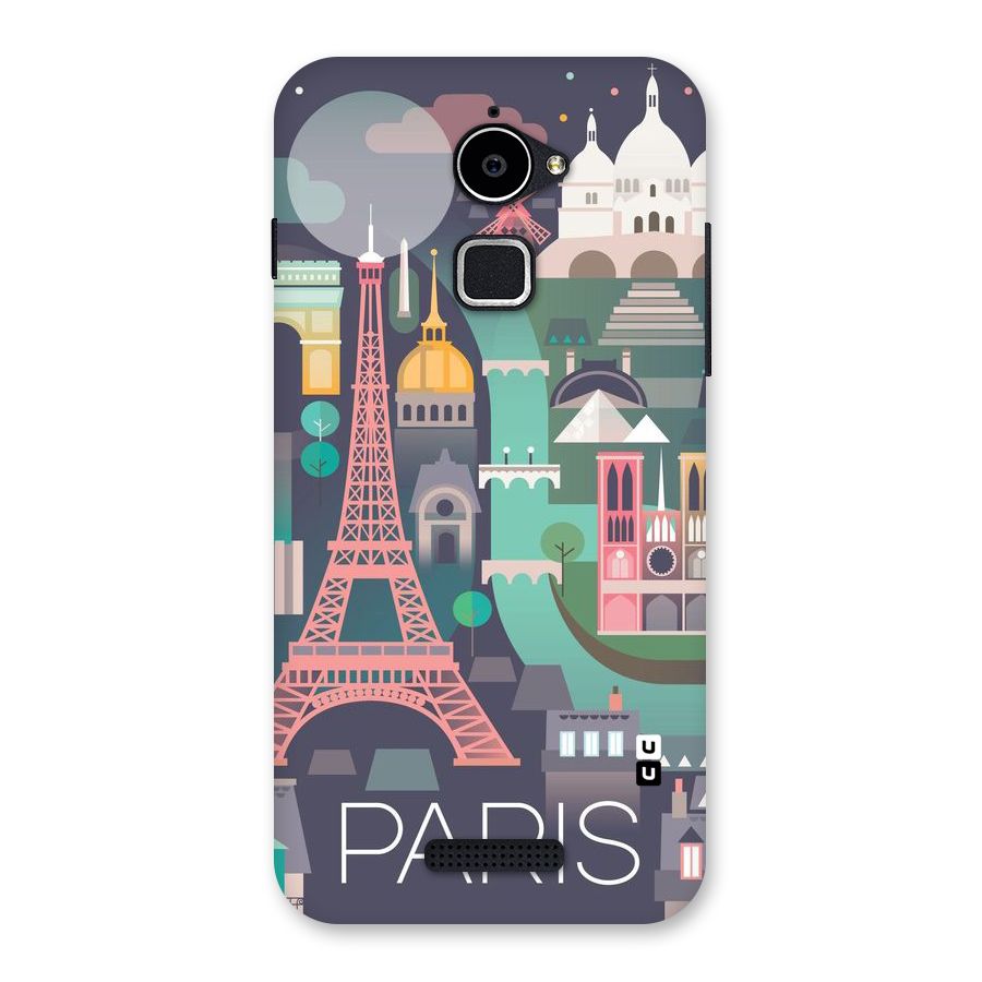 Pink Cute Tower Back Case for Coolpad Note 3 Lite