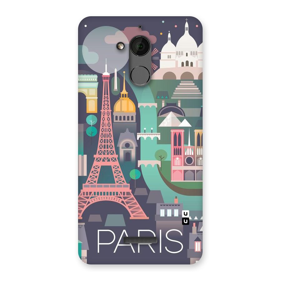 Pink Cute Tower Back Case for Coolpad Note 5