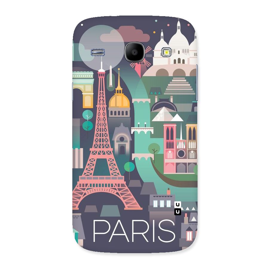 Pink Cute Tower Back Case for Galaxy Core