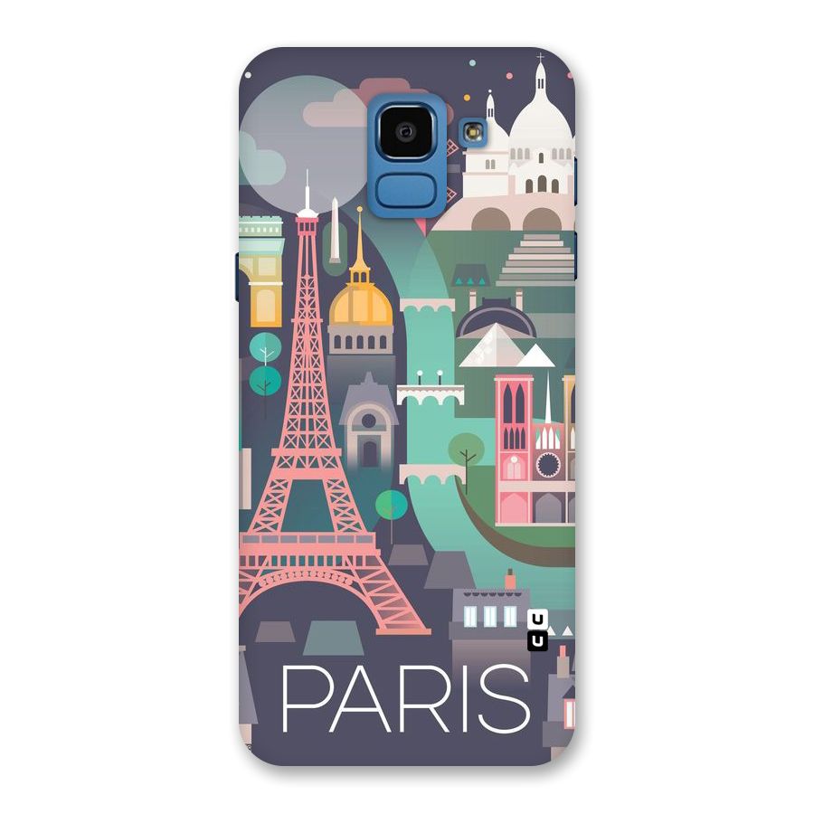 Pink Cute Tower Back Case for Galaxy On6