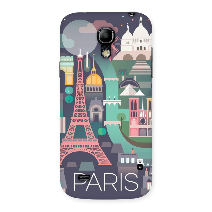 Pink Cute Tower Back Case for Galaxy S4 Mini