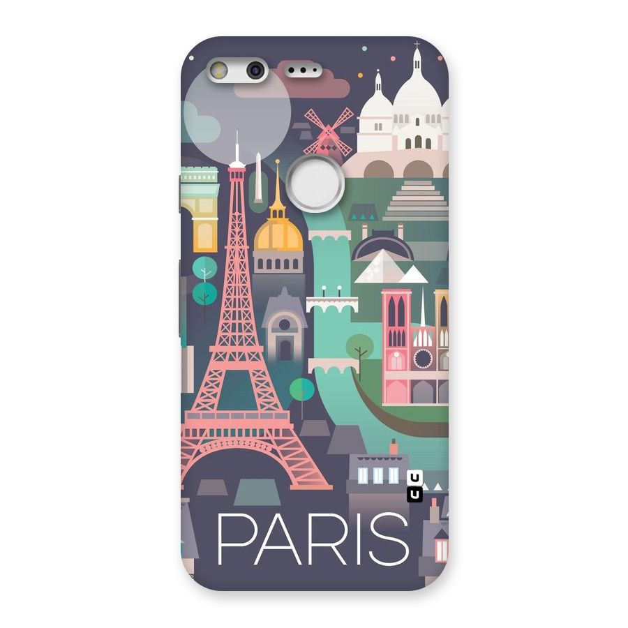 Pink Cute Tower Back Case for Google Pixel