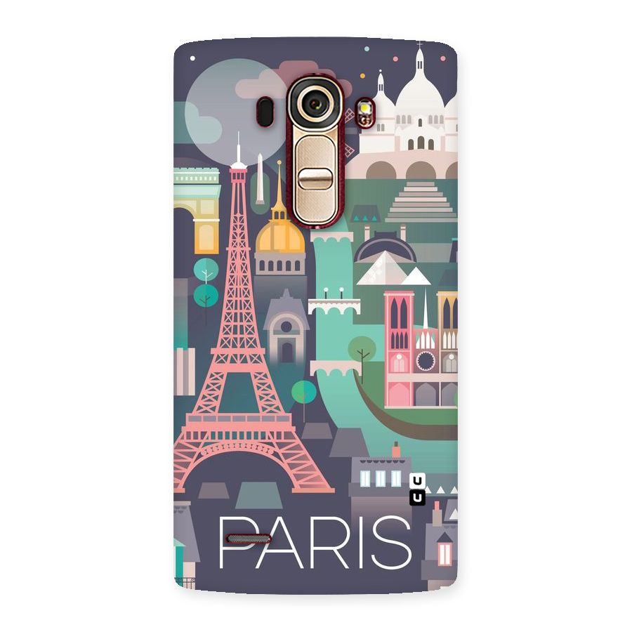 Pink Cute Tower Back Case for LG G4