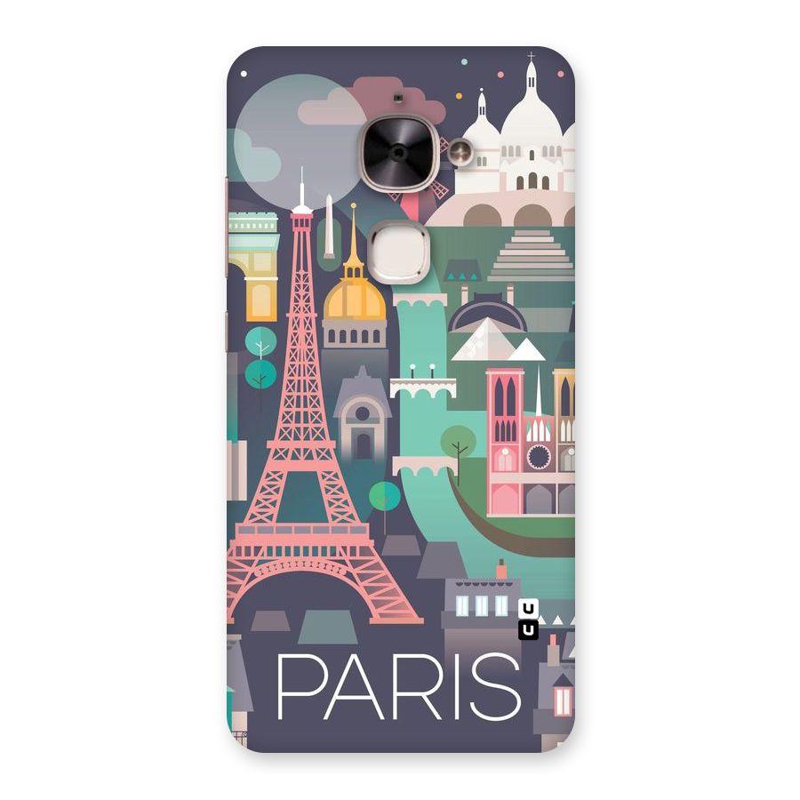 Pink Cute Tower Back Case for Le 2