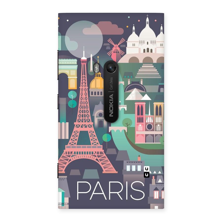 Pink Cute Tower Back Case for Lumia 920