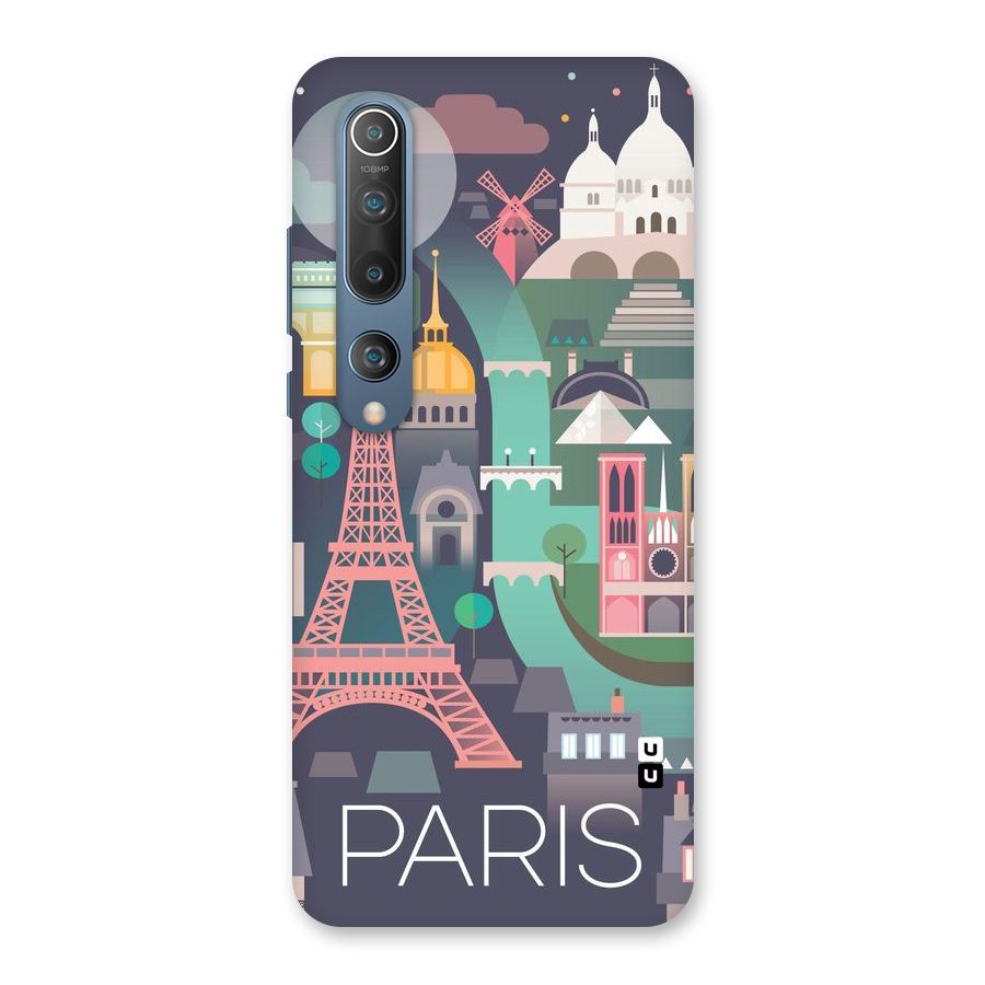 Pink Cute Tower Back Case for Mi 10
