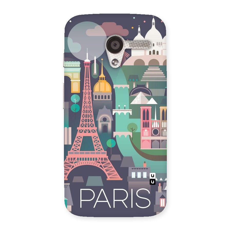 Pink Cute Tower Back Case for Moto X