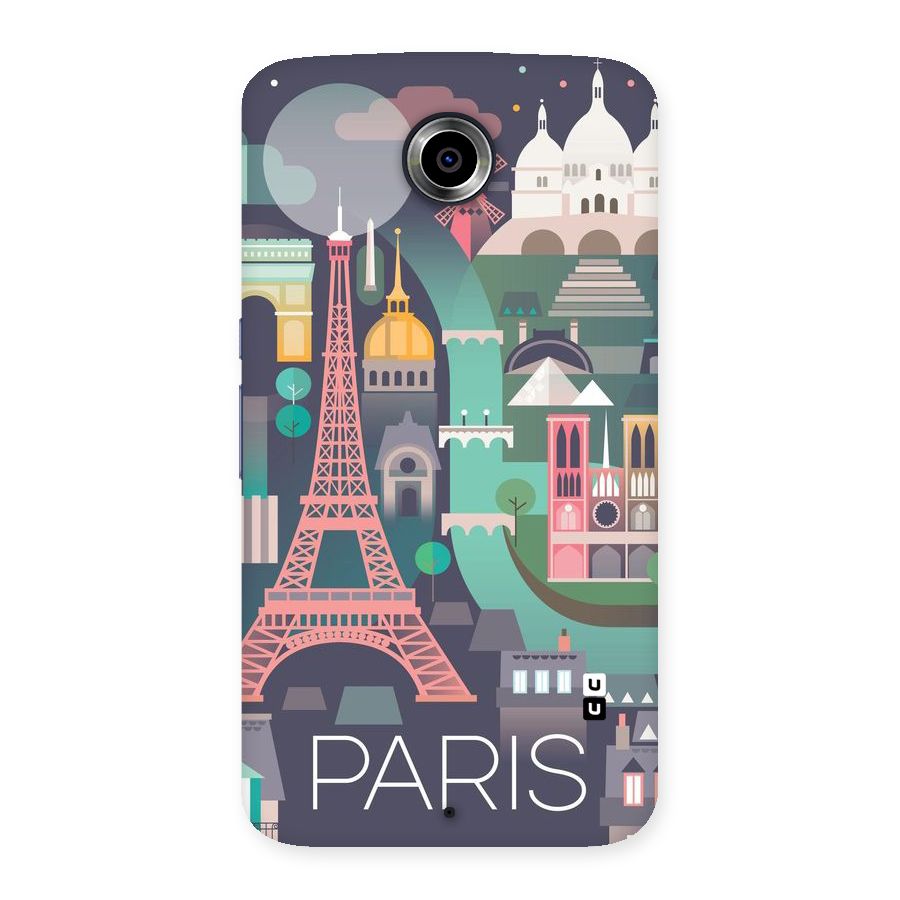 Pink Cute Tower Back Case for Nexsus 6