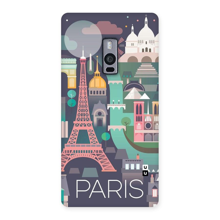 Pink Cute Tower Back Case for OnePlus Two