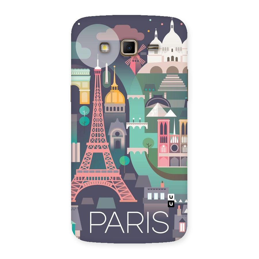 Pink Cute Tower Back Case for Samsung Galaxy Grand 2