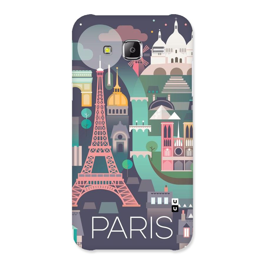 Pink Cute Tower Back Case for Samsung Galaxy J2 Prime