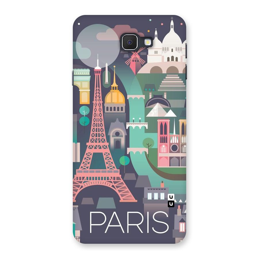 Pink Cute Tower Back Case for Samsung Galaxy J7 Prime