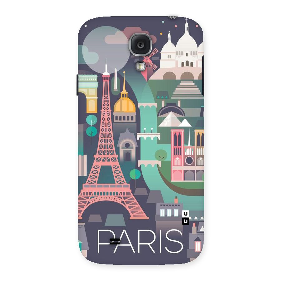 Pink Cute Tower Back Case for Samsung Galaxy S4