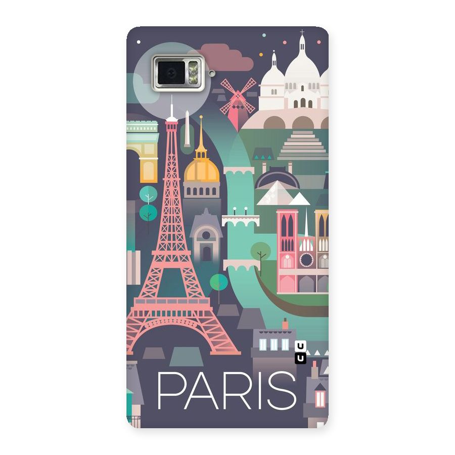 Pink Cute Tower Back Case for Vibe Z2 Pro K920
