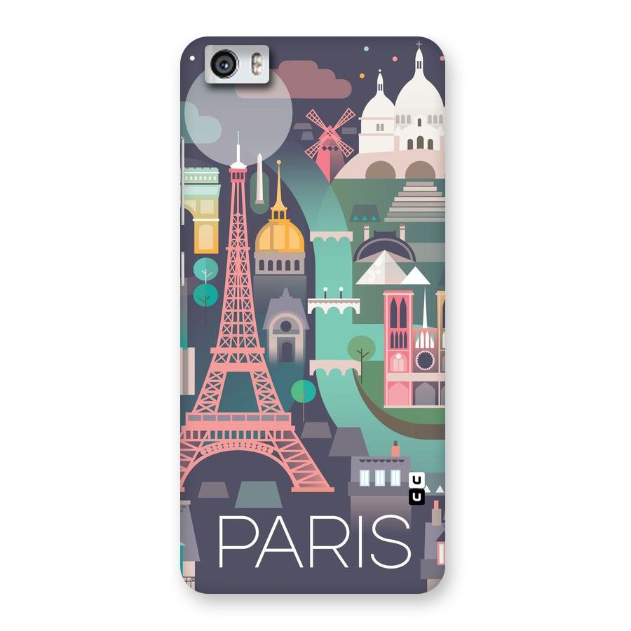 Pink Cute Tower Back Case for Xiaomi Redmi Mi5
