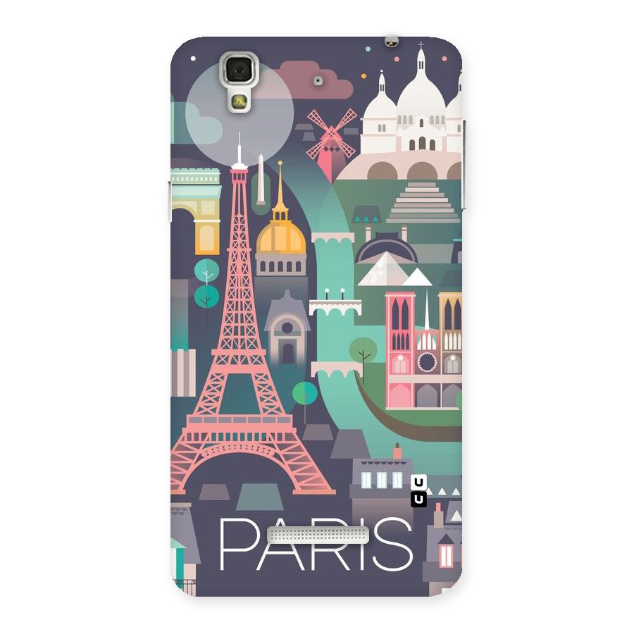 Pink Cute Tower Back Case for Yu Yureka