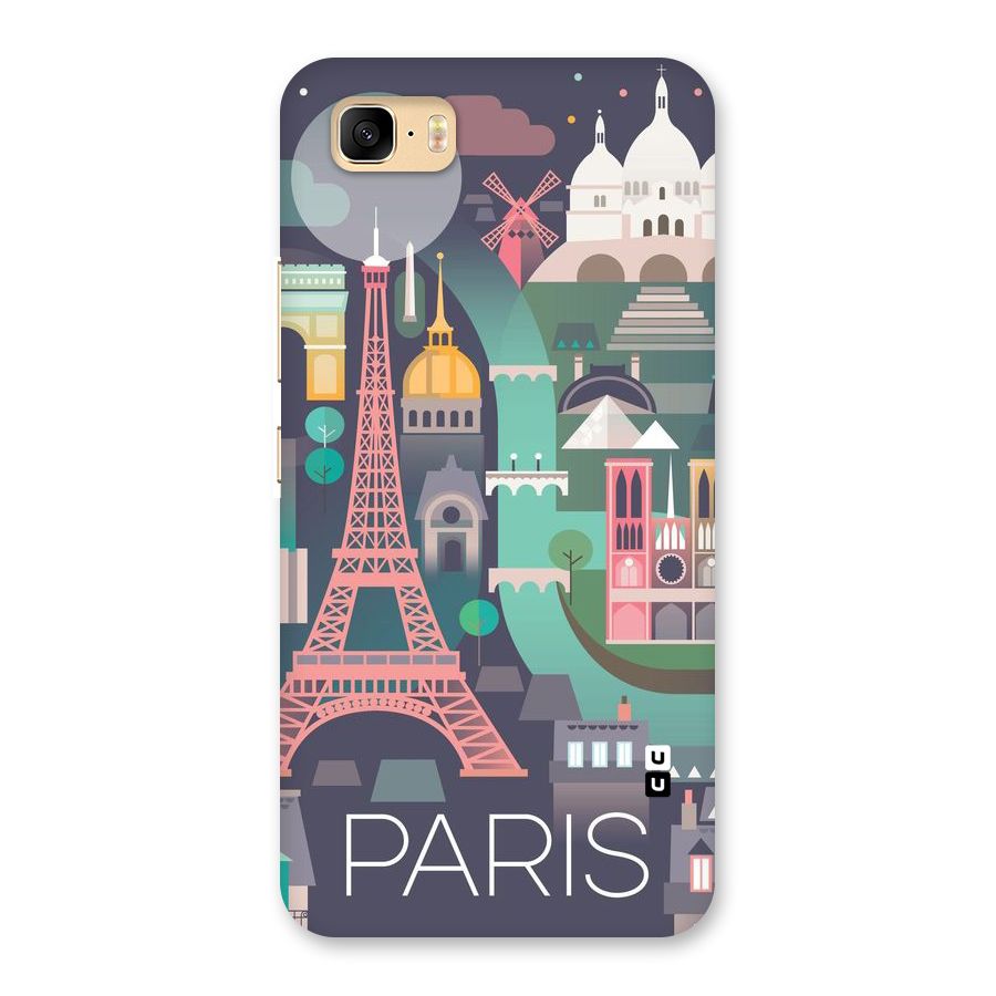 Pink Cute Tower Back Case for Zenfone 3s Max