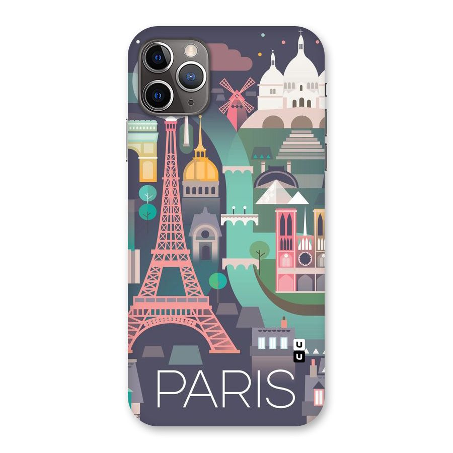 Pink Cute Tower Back Case for iPhone 11 Pro Max