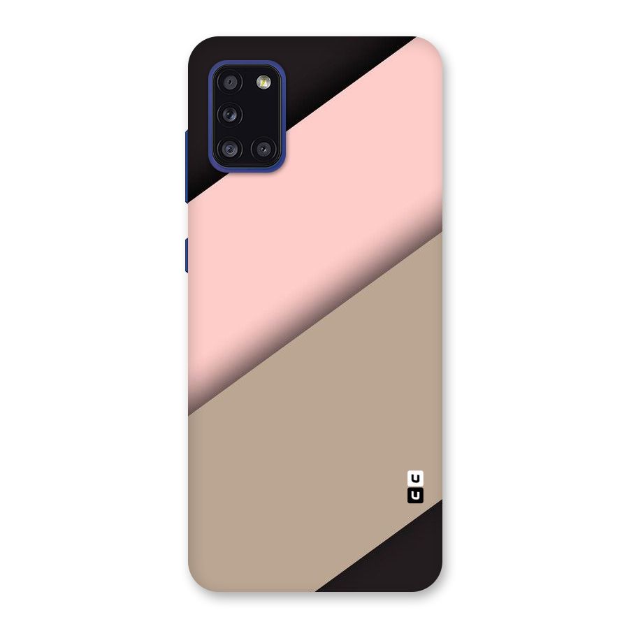 Pink Diagonal Back Case for Galaxy A31