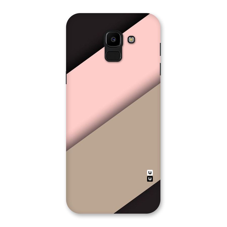 Pink Diagonal Back Case for Galaxy J6