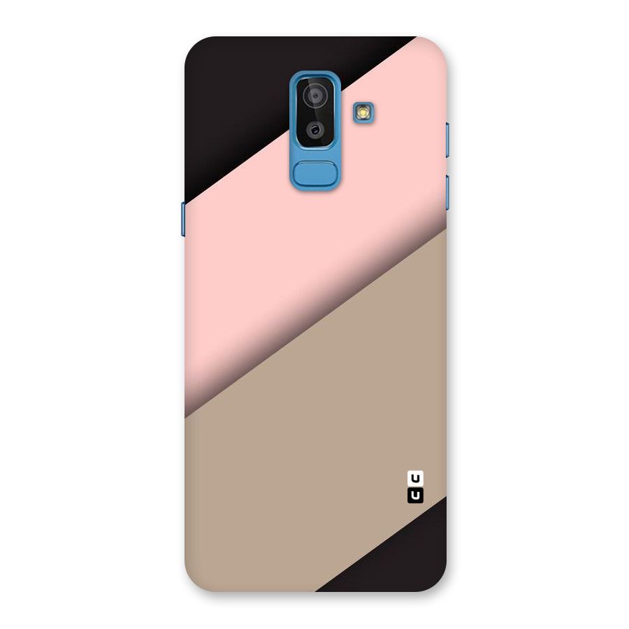 Pink Diagonal Back Case for Galaxy On8 (2018)