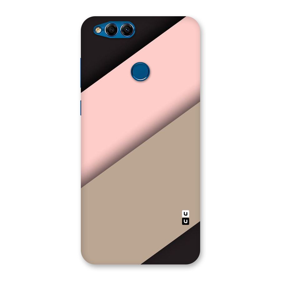 Pink Diagonal Back Case for Honor 7X