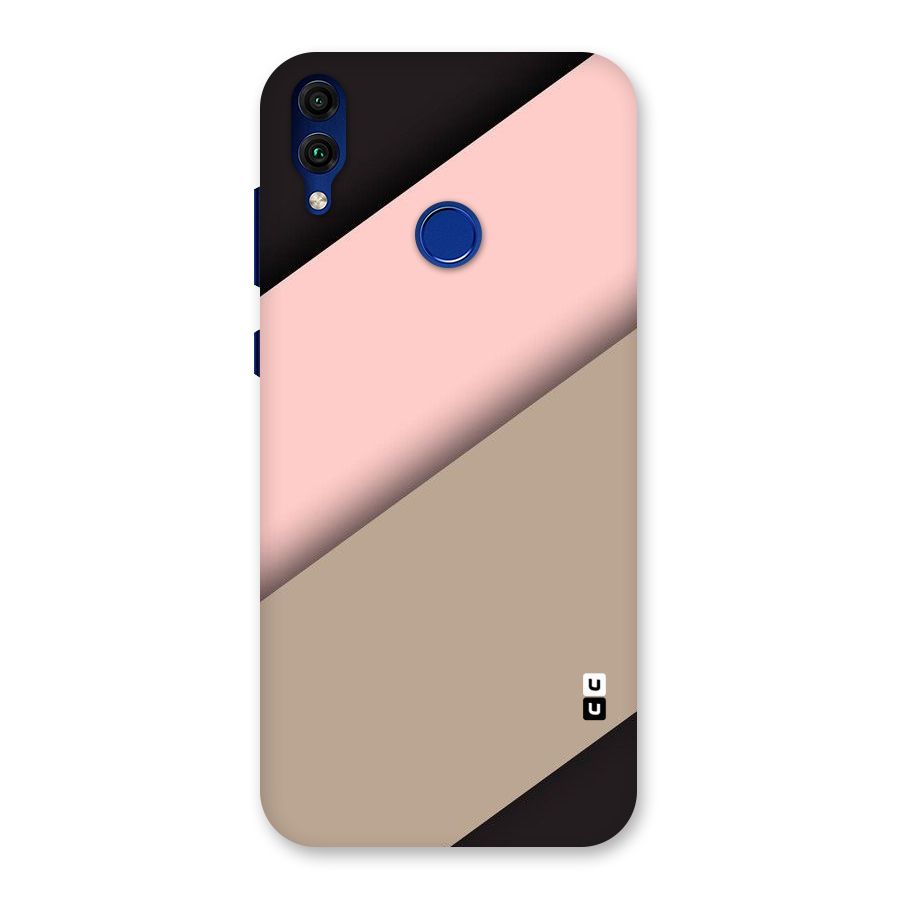 Pink Diagonal Back Case for Honor 8C