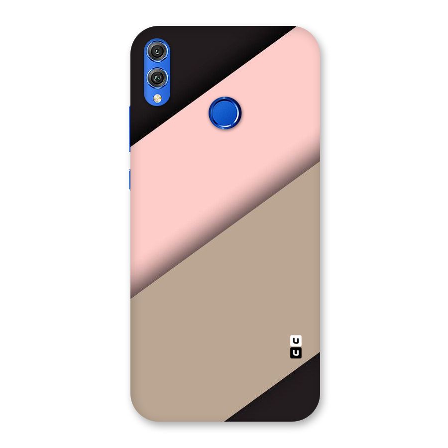 Pink Diagonal Back Case for Honor 8X