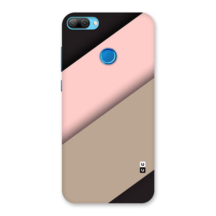 Pink Diagonal Back Case for Honor 9N