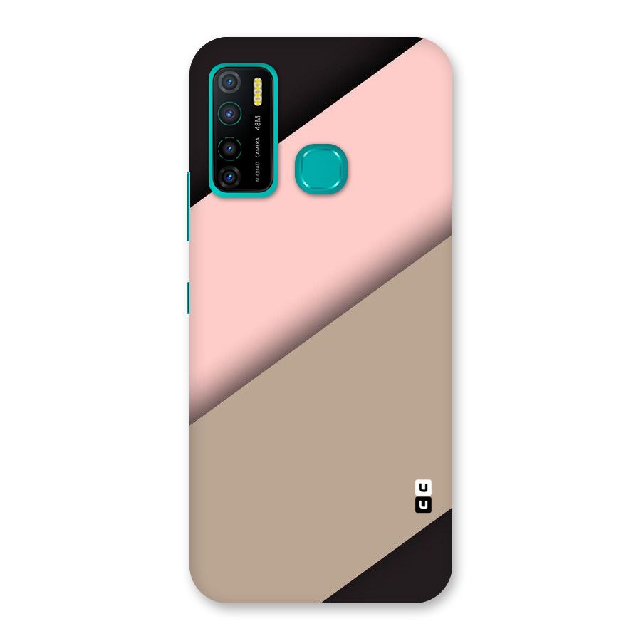 Pink Diagonal Back Case for Infinix Hot 9 Pro