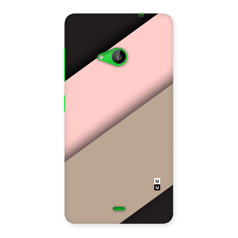Pink Diagonal Back Case for Lumia 535