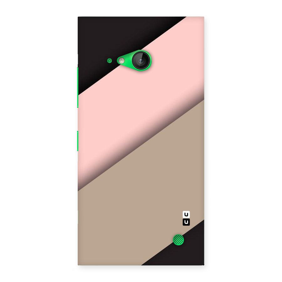 Pink Diagonal Back Case for Lumia 730