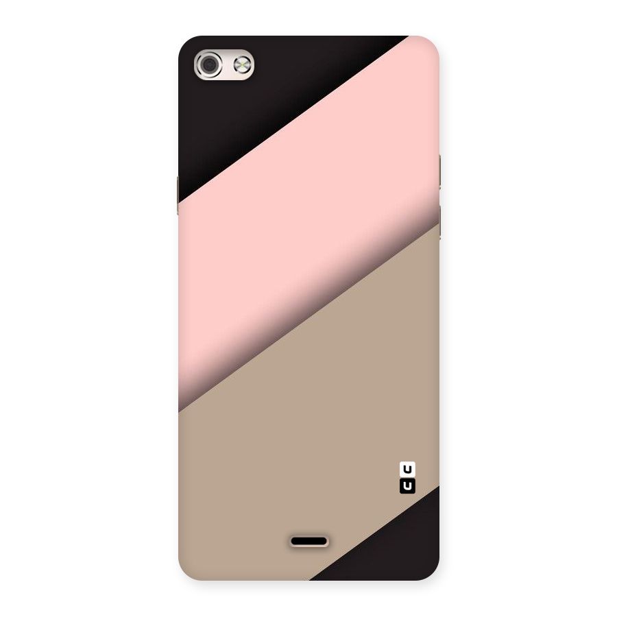 Pink Diagonal Back Case for Micromax Canvas Silver 5