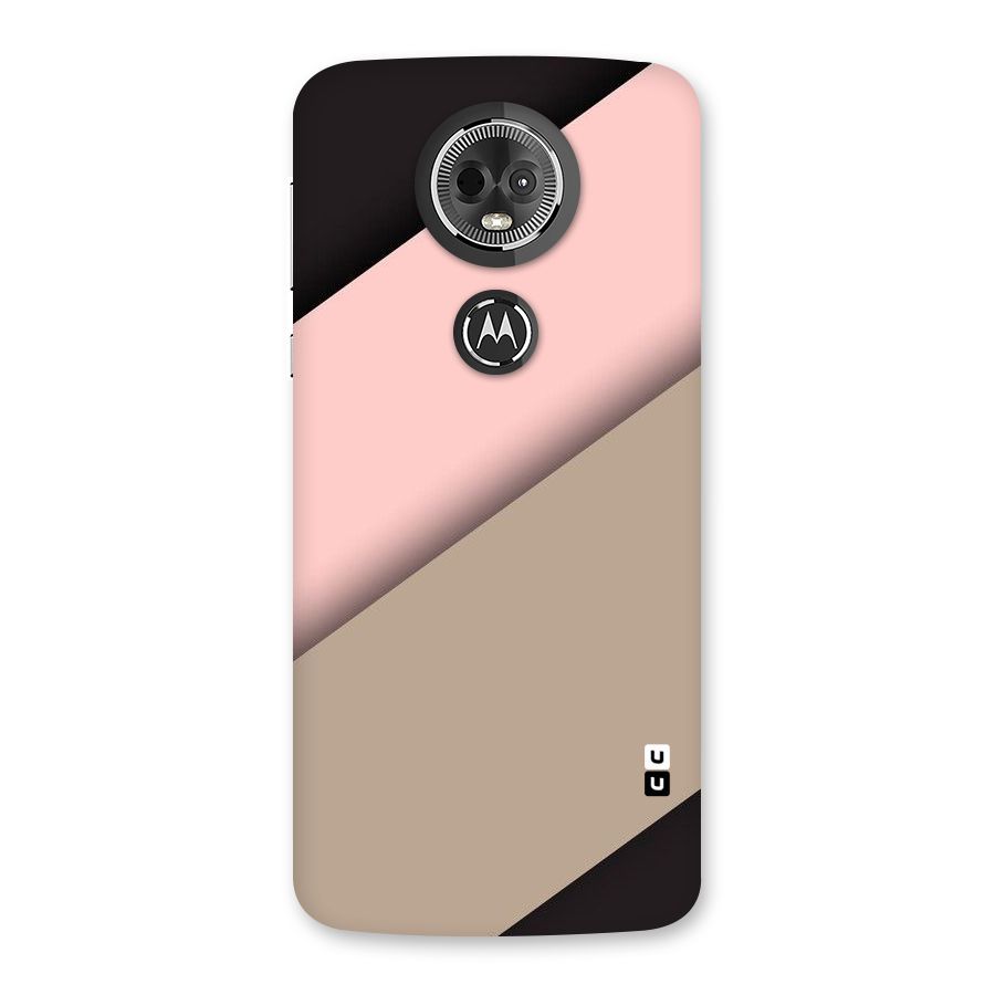 Pink Diagonal Back Case for Moto E5 Plus