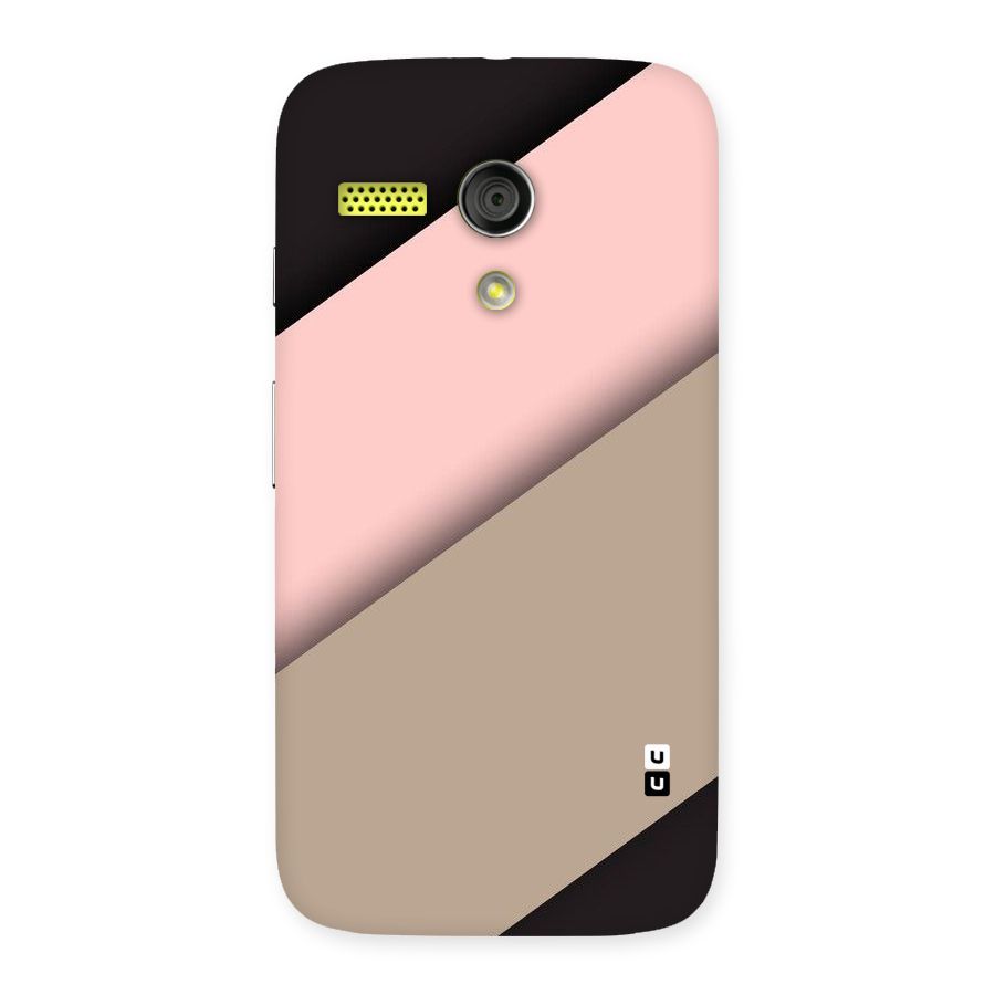 Pink Diagonal Back Case for Moto G