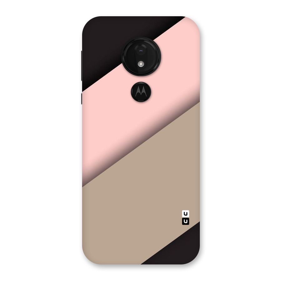 Pink Diagonal Back Case for Moto G7 Power
