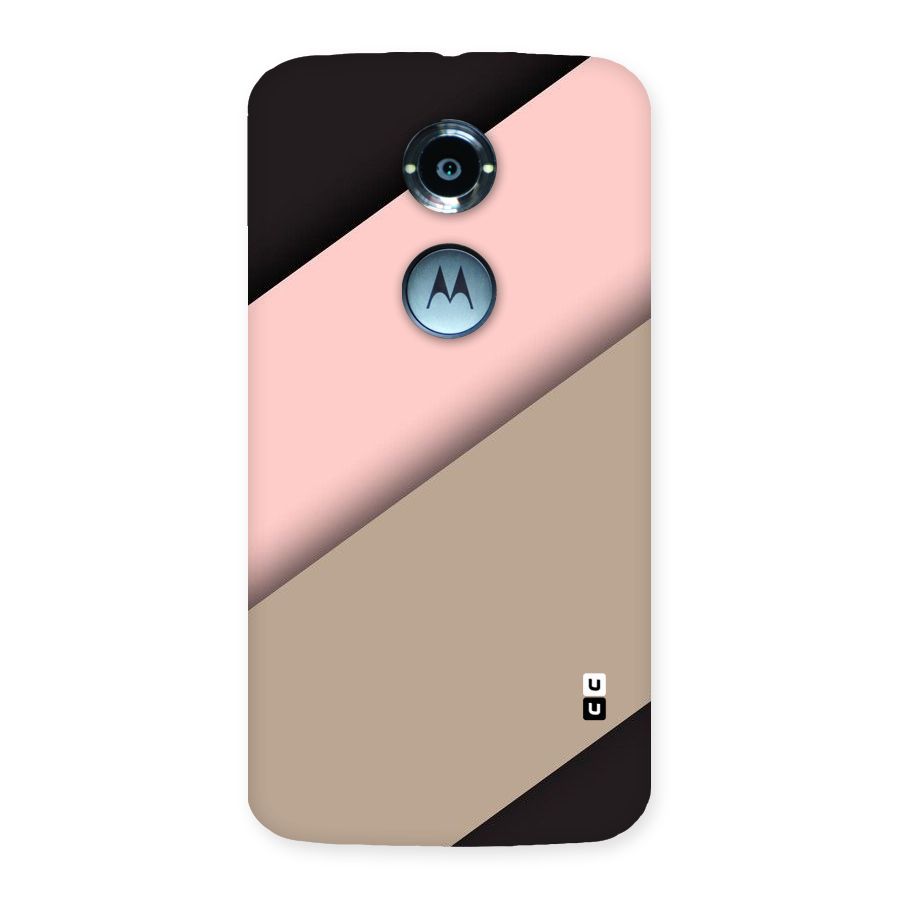 Pink Diagonal Back Case for Moto X 2nd Gen