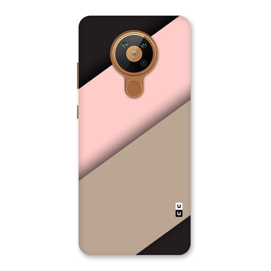 Pink Diagonal Back Case for Nokia 5.3