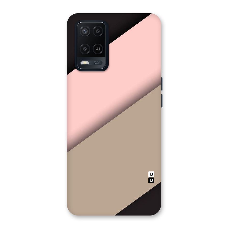 Pink Diagonal Back Case for Oppo A54