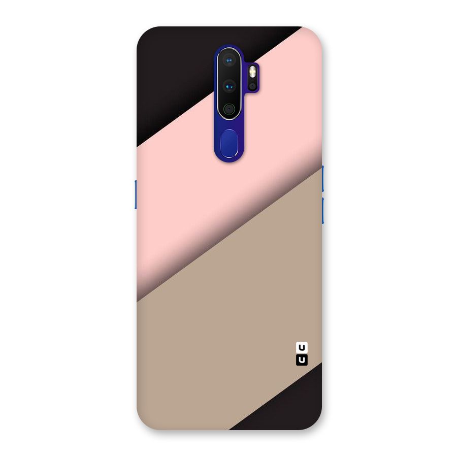 Pink Diagonal Back Case for Oppo A9 (2020)